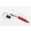 3-in-1 Mini Stylus Pen with Keyring Loop | https://www.bestnamebadges.com