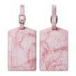 Marble Luggage Tag | https://www.bestnamebadges.com