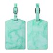 Marble Luggage Tag | https://www.bestnamebadges.com
