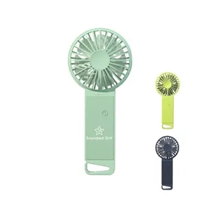 4 Speeds Personal Small Hand Fan with Hook
