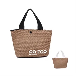 Handmade Woven Shoulder Crossbody Handbag
