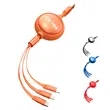 Retractable Multi Charging Cable | https://www.bestnamebadges.com