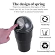 Custom Mini Automotive Car Garbage Trash Can | https://www.bestnamebadges.com