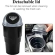 Custom Mini Automotive Car Garbage Trash Can | https://www.bestnamebadges.com