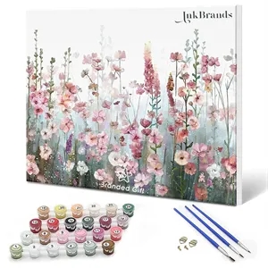Custom Paint by Numbers Kits with Frame