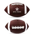 Custom Football | https://www.bestnamebadges.com