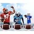 Custom Football | https://www.bestnamebadges.com