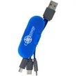 Cable Wrap Phone Stand | https://www.bestnamebadges.com