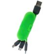 Cable Wrap Phone Stand | https://www.bestnamebadges.com