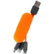 Cable Wrap Phone Stand | https://www.bestnamebadges.com