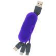 Cable Wrap Phone Stand | https://www.bestnamebadges.com