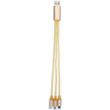 Metallic 3-in-1 Charging Cable | https://www.bestnamebadges.com