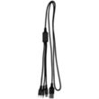 Metallic 3-in-1 Cable with Type C USB | https://www.bestnamebadges.com