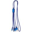 Metallic 3-in-1 Cable with Type C USB | https://www.bestnamebadges.com