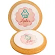 Round Shortbread Cookie | https://www.bestnamebadges.com
