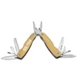 Personalized Multi-Function Pocket Pliers with Wooden Handle | https://www.bestnamebadges.com