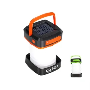 Collapsible LED Solar Lantern Rechargeable Emergency Light