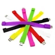 8GB USB 2.0 Memory Wristband Flash Drive | https://www.bestnamebadges.com