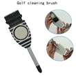 3-In-1 Golf Club Brush Groove Cleaner W/ Magnetic Ball Mark | https://www.bestnamebadges.com
