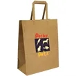 Medium Kraft FSC Paper Bag | https://www.bestnamebadges.com