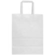 Medium White FSC Paper Bag | https://www.bestnamebadges.com