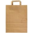 Large Kraft FSC Paper Bag | https://www.bestnamebadges.com