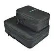Alba Recycled rPET Compression Packing Cube Set | https://www.bestnamebadges.com