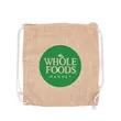 India Jute Drawstring Bag | https://www.bestnamebadges.com