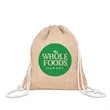 India Jute Drawstring Bag | https://www.bestnamebadges.com