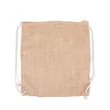 India Jute Drawstring Bag | https://www.bestnamebadges.com