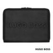 Hugo Boss® Label A4 Conference Zip Folder | https://www.bestnamebadges.com