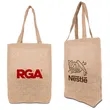 Promotional Jute Tote | https://www.bestnamebadges.com