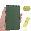 Top Spiral Weatherproof Notebook Pocket Mini Notebook | https://www.bestnamebadges.com