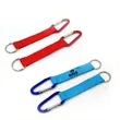 Carabiner Keychain with Polyester Strap | https://www.bestnamebadges.com