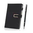 A5 leather Journal Diary Business Notebook Pen Gift Set | https://www.bestnamebadges.com