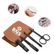 Manicure Set with PU Purses 4-Piece Care Set | https://www.bestnamebadges.com