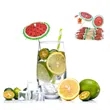 Drinks Sticks Wood Toothpicks Cocktail Umbrellas for Drinks | https://www.bestnamebadges.com