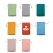 Cotton Drawstring Pouch Pouches Custom Jewellery Bags | https://www.bestnamebadges.com