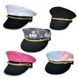 Adjustable Captain Costume Navy Hat Cosplay Sailor Hat | https://www.bestnamebadges.com
