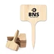 Bamboo Plant Labels T-shaped Vegetable Seeding labels | https://www.bestnamebadges.com