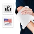 Individually wrapped wipes Customisable hand wipes | https://www.bestnamebadges.com