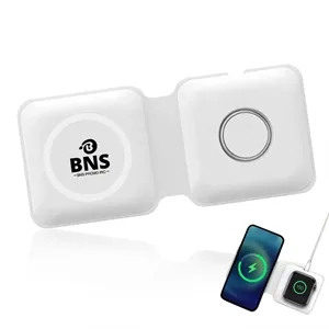 2-in-1 Foldable Wireless Charger Outdoor Wireless Charging