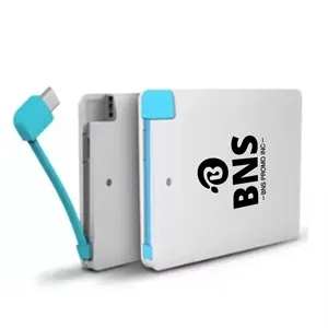Super-Slim Power Bank Mini External Charger Power Backup