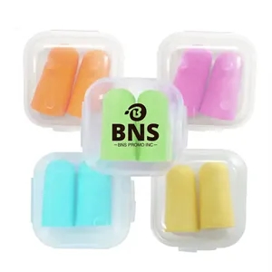 Sleep Noise Reducing Foam Ear Plugs soft Hearing Protection