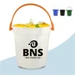 Multi-Purpose Drinks Bucket with Handle Rum Plastic Bucket | https://www.bestnamebadges.com