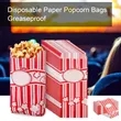 Bulk Large Disposable Paper Popcorn Bags Greaseproof | https://www.bestnamebadges.com