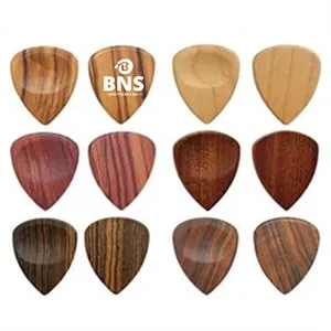 Wooden Guitar Pick Wood Guitar Accessory Gift