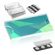 Magnetic Name Tag Kit Clear Acrylic Tag Display Badge | https://www.bestnamebadges.com