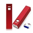 Portable Power Bank 2200mAh Square Tube Metal Battery Pack | https://www.bestnamebadges.com