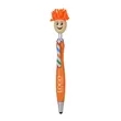 Custom Cartoon Hair Head Pen | https://www.bestnamebadges.com